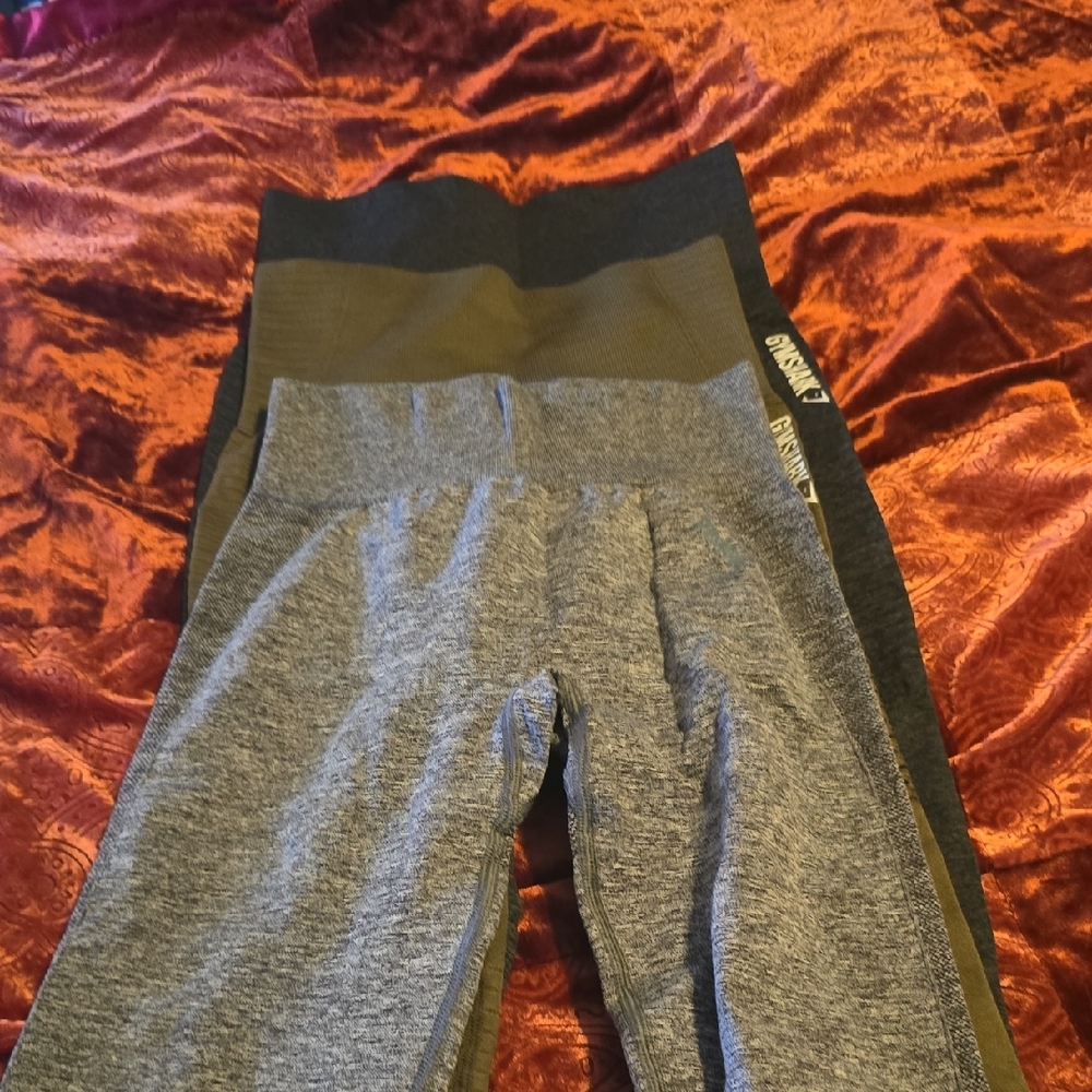 Gymshark Leggings 3 Pair